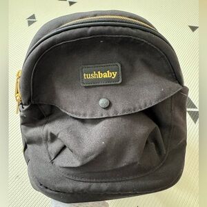 Tushbaby Black Backpack